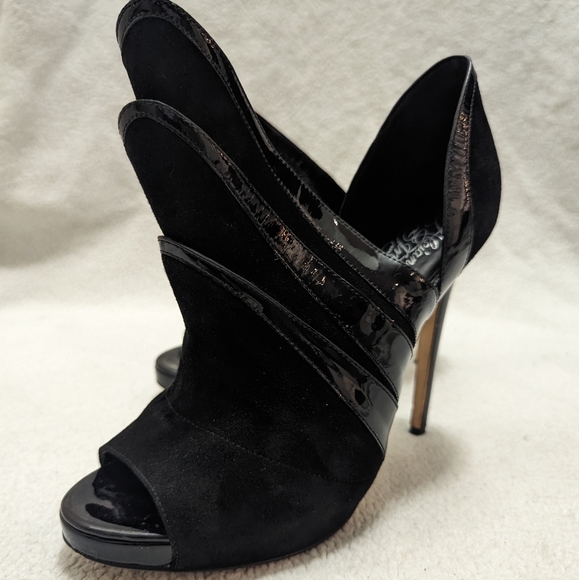 Alejandro Ingelmo Origami Peep Toe Bootie Heels!! - Picture 2 of 14